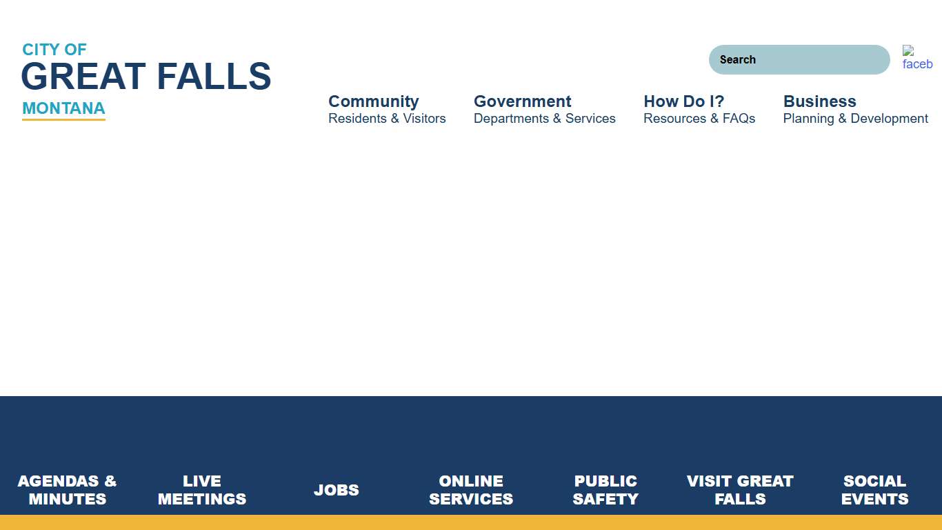Home Page City of Great Falls Montana